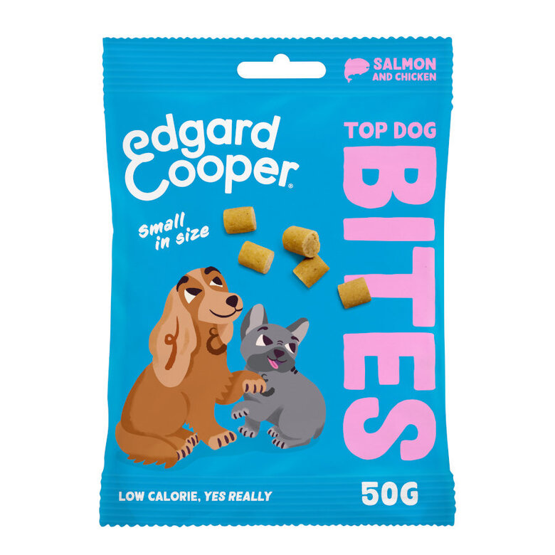 Edgard & Cooper Bocaditos Mini de Salmón y Pollo para perros, , large image number null